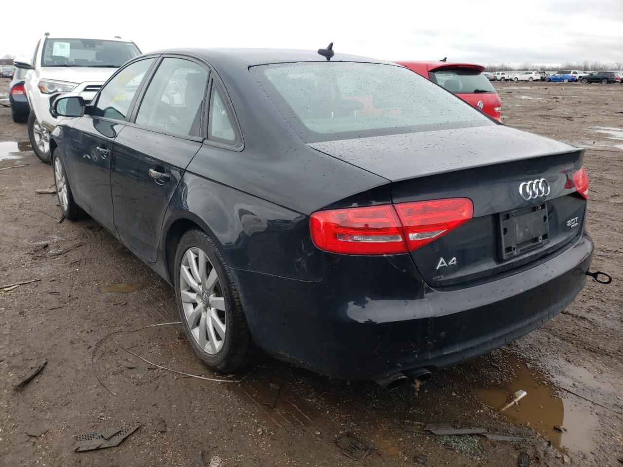 Photo 3 from auction – 2013 AUDI A4 PREMIUM with VIN WAUDFAFL5DN021309