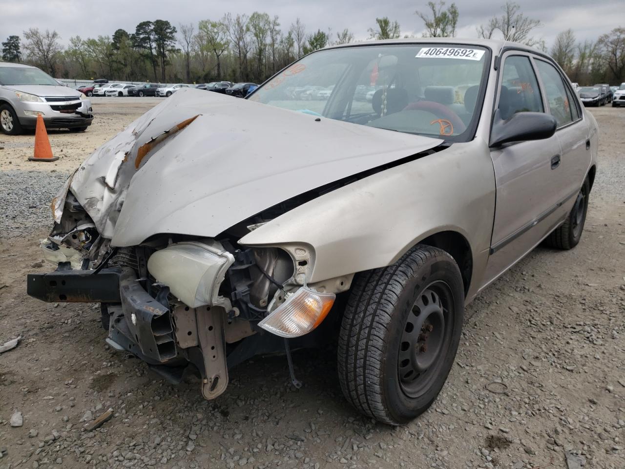 Photo 2 from auction – 1999 TOYOTA COROLLA VE with VIN 2T1BR12E4XC127122