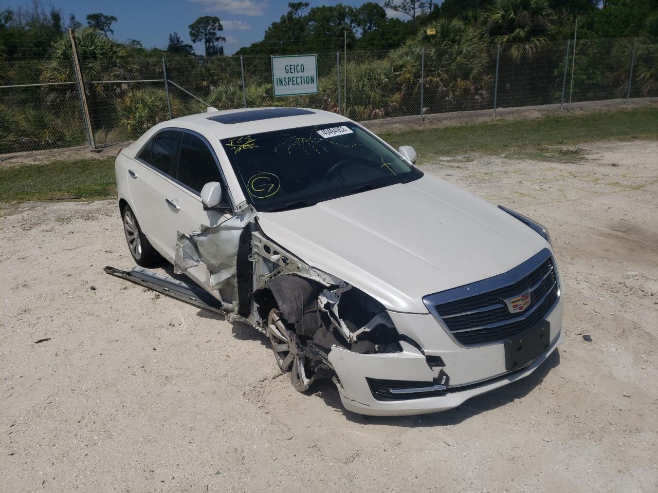 CADILLAC ATS 2017 with VIN 1G6AG5RX1H0194937 - Photo from auction