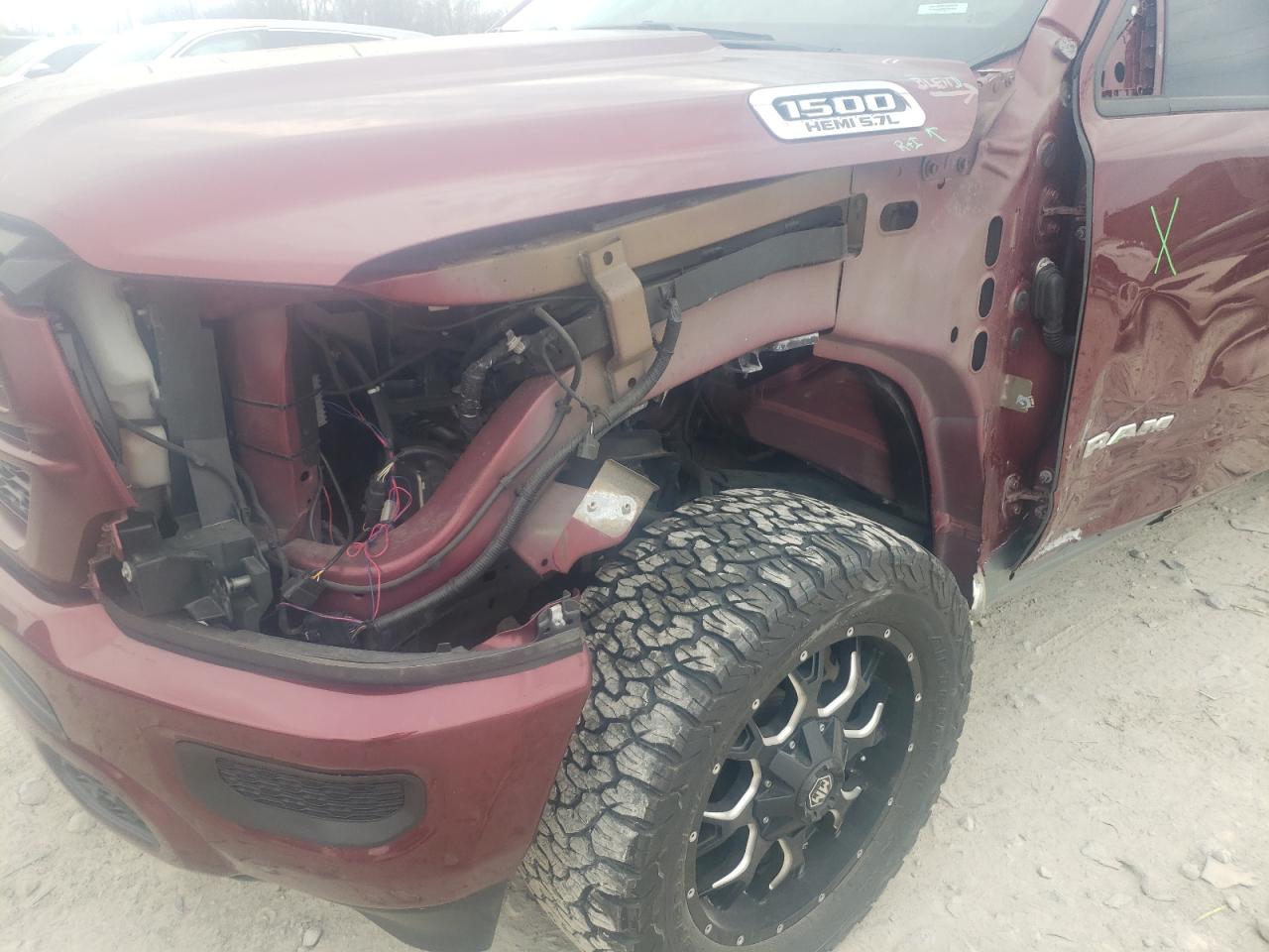 Photo 9 from auction – 2019 RAM 1500 TRADE with VIN 1C6SRFCT4KN586318