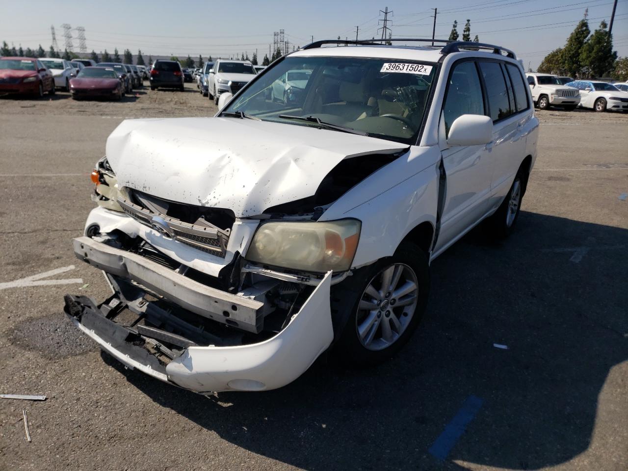 Photo 2 from auction – 2006 TOYOTA HIGHLANDER with VIN JTEDW21A860003767
