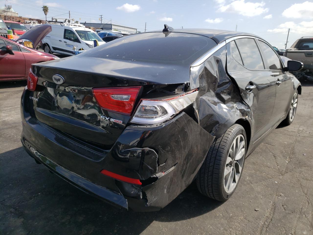 Photo 4 from auction – 2015 KIA OPTIMA SX with VIN 5XXGR4A6XFG516257