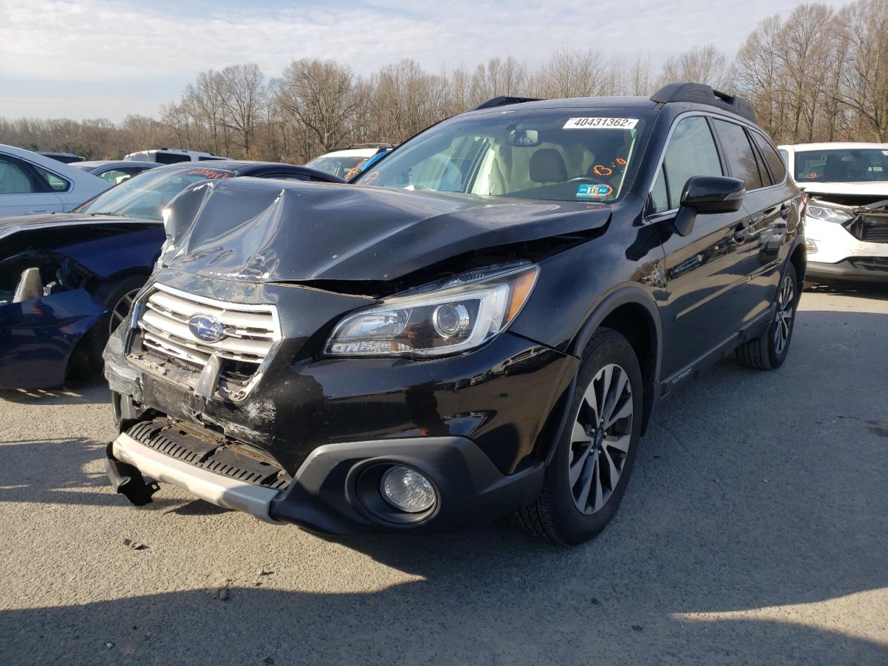 Photo 2 from auction – 2016 SUBARU OUTBACK 2. with VIN 4S4BSALC0G3229555