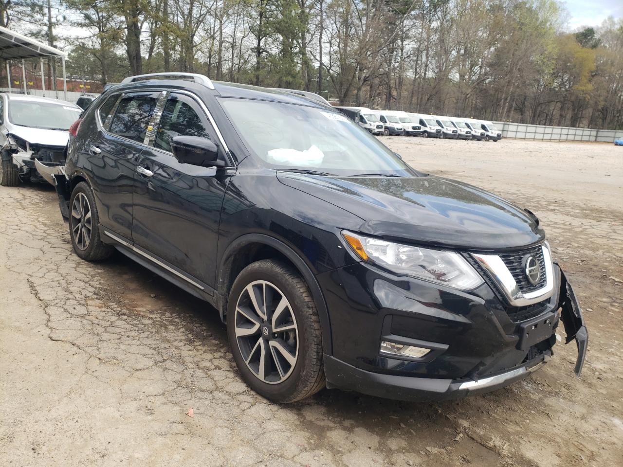 NISSAN ROGUE S 2020 with VIN 5N1AT2MT1LC759587 - Photo from auction