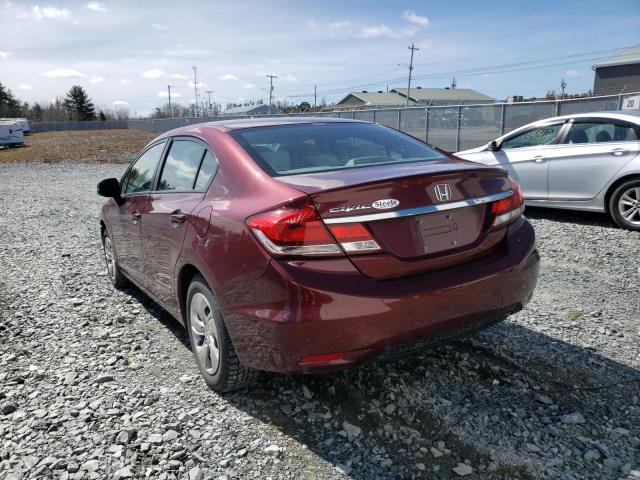 Photo 3 from auction – 2013 HONDA CIVIC LX with VIN 2HGFB2F42DH016004