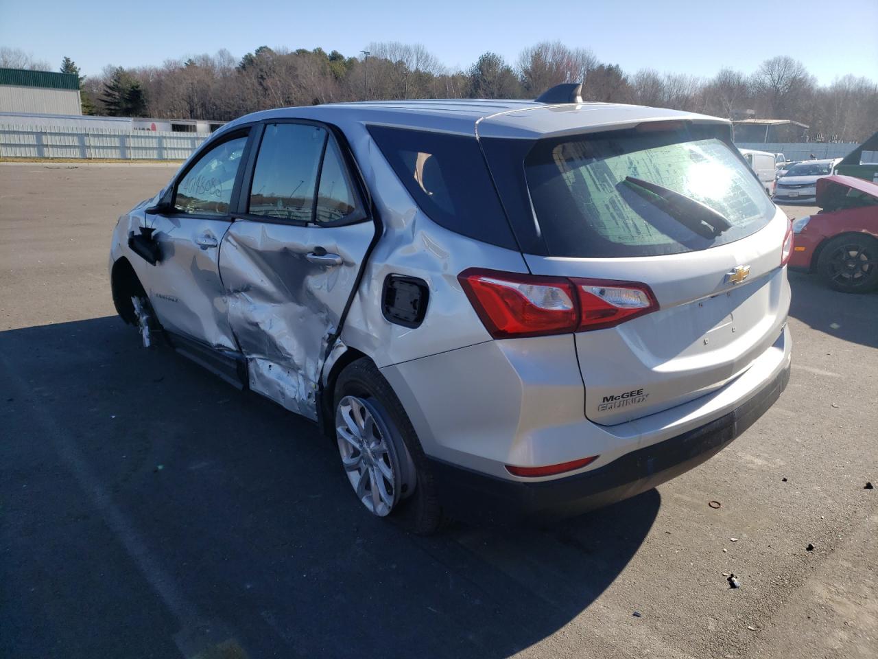 Photo 3 from auction – 2020 CHEVROLET EQUINOX LS with VIN 3GNAXSEV9LS503725