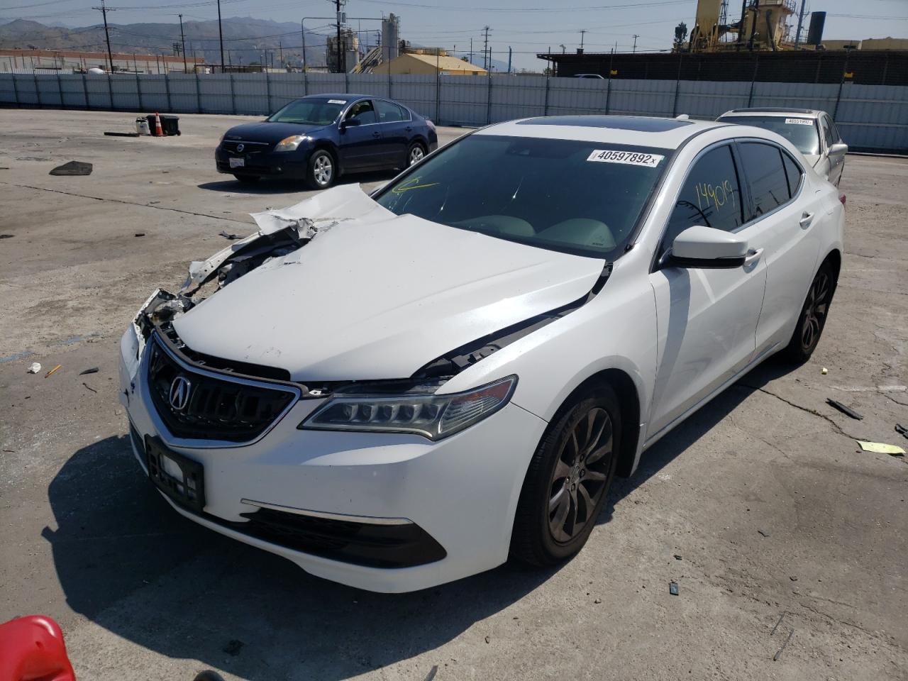 Photo 2 from auction – 2015 ACURA TLX TECH with VIN 19UUB1F54FA017862