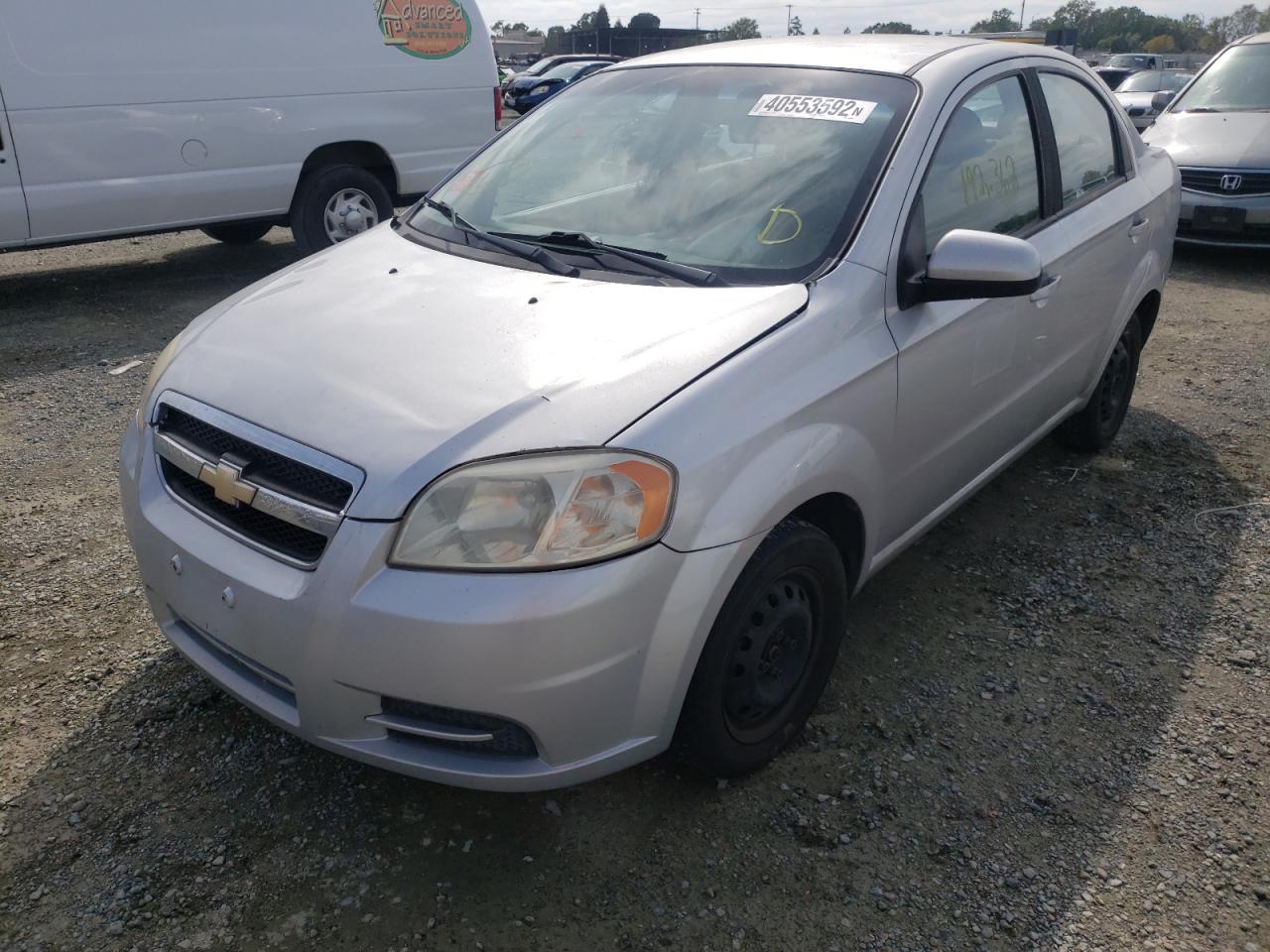 Photo 2 from auction – 2011 CHEVROLET AVEO LS with VIN KL1TD5DE2BB245997