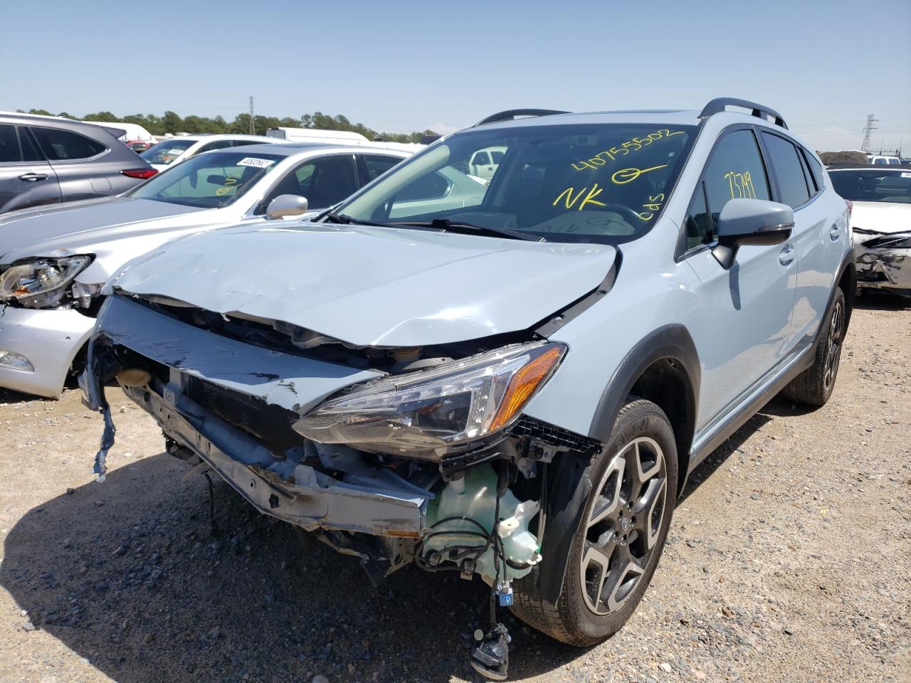 Photo 2 from auction – 2019 SUBARU CROSSTREK with VIN JF2GTANCXKH230231