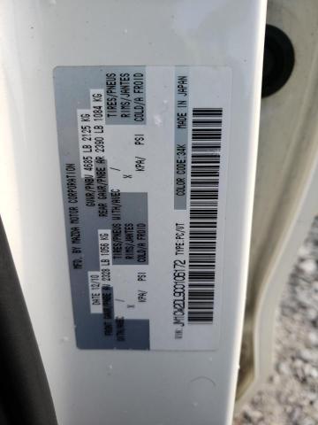 Photo 10 from auction – 2012 MAZDA 5 with VIN JM1CW2DL9C0106172