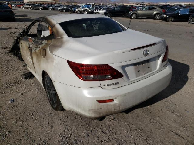 Photo 3 from auction – 2010 LEXUS IS 250 with VIN JTHFF2C2XA2507381