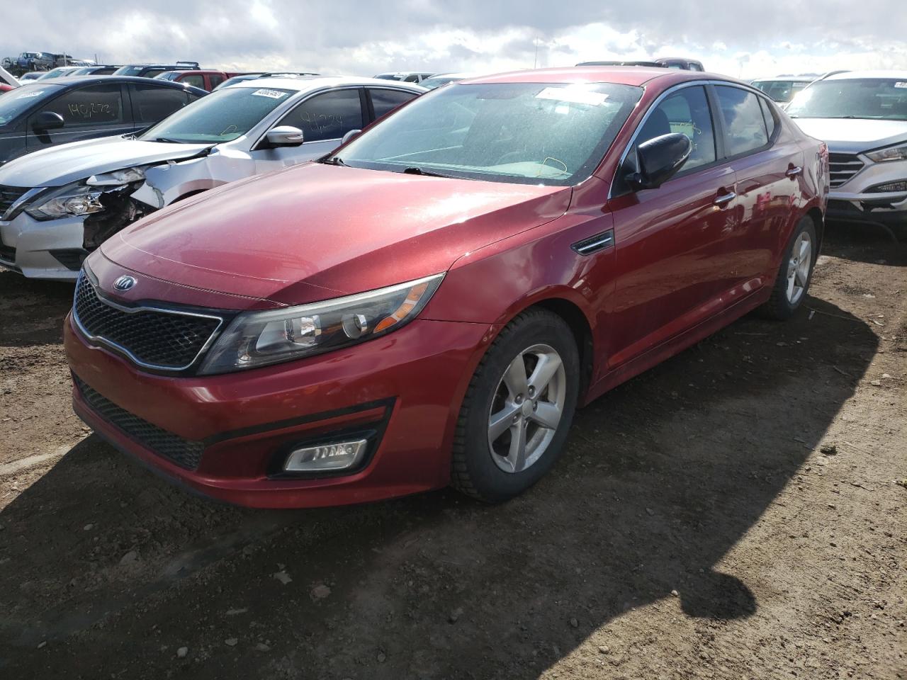 Photo 2 from auction – 2014 KIA OPTIMA LX with VIN 5XXGM4A74EG343986