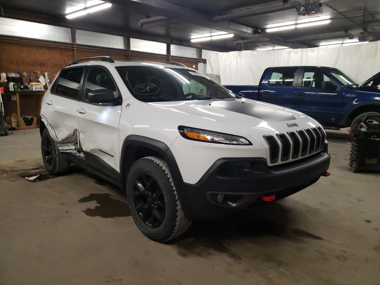 Photo 1 from auction – 2018 JEEP CHEROKEE T with VIN 1C4PJMBX9JD501881
