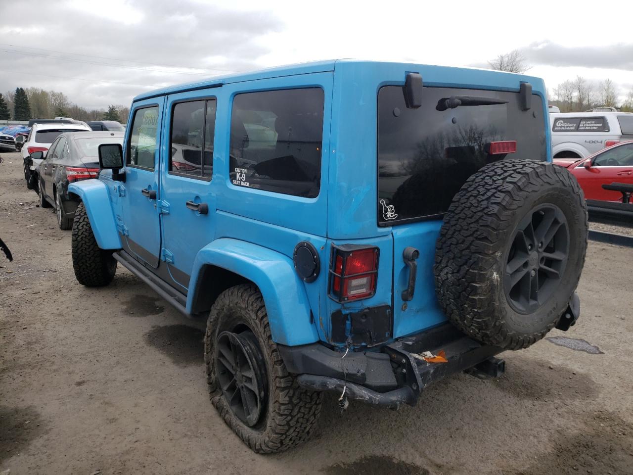 Photo 3 from auction – 2017 JEEP WRANGLER U with VIN 1C4BJWEG1HL579184