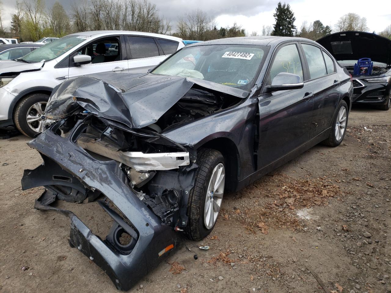 Photo 2 from auction – 2016 BMW 320 XI with VIN WBA8A3C56GK690115