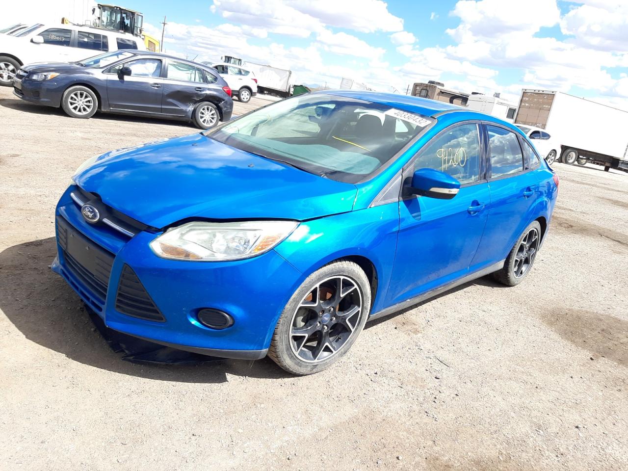 Photo 2 from auction – 2014 FORD FOCUS SE with VIN 1FADP3F27EL348803