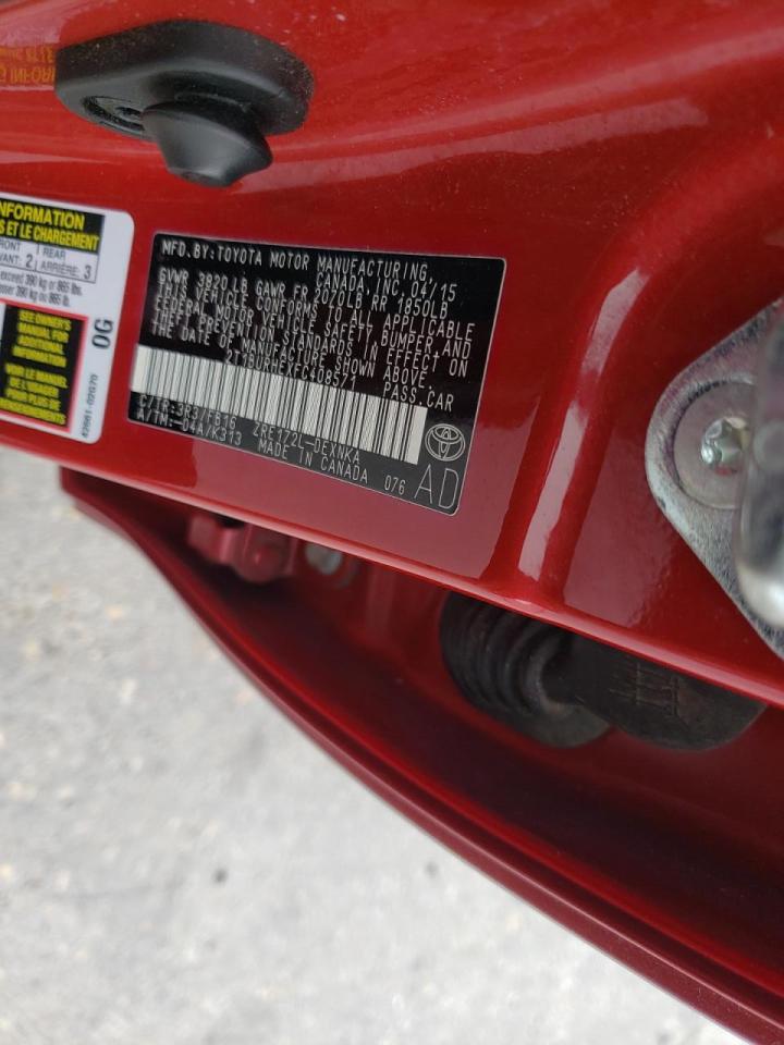 Photo 10 from auction – 2015 TOYOTA COROLLA L with VIN 2T1BURHEXFC408571