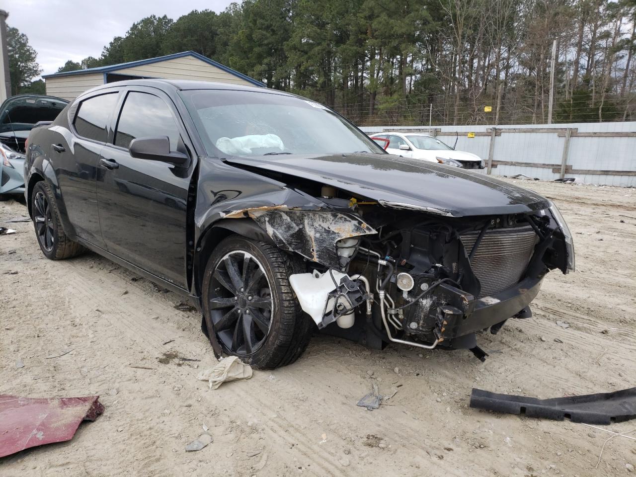 DODGE AVENGER SE 2013 with VIN 1C3CDZAG9DN753329 - Photo from auction