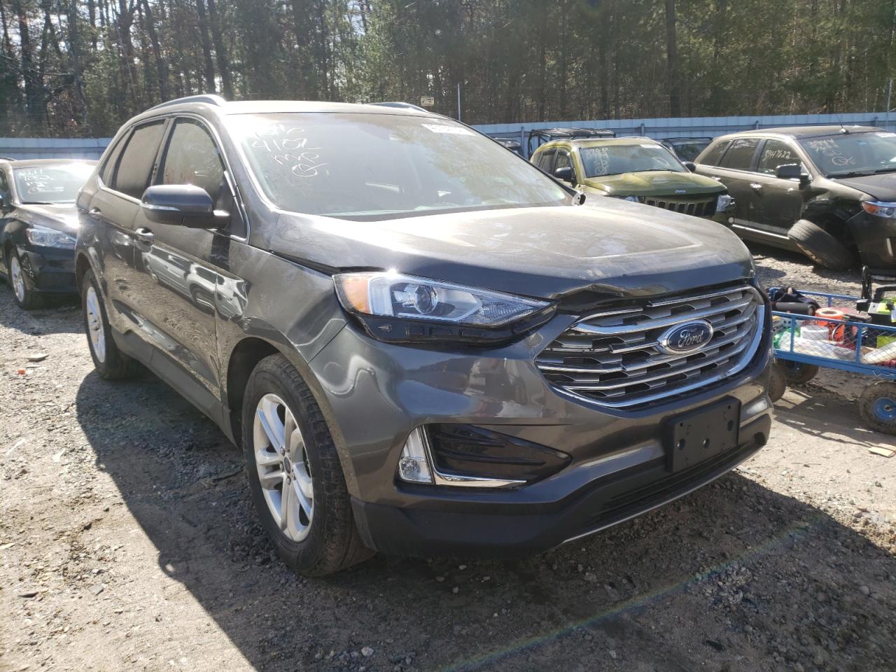 FORD EDGE SEL 2020 with VIN 2FMPK3J9XLBA44884 - Photo from auction