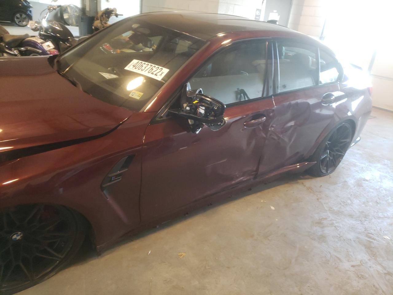 Photo 10 from auction – 2022 BMW M3 COMPETI with VIN WBS43AY05NFM07764