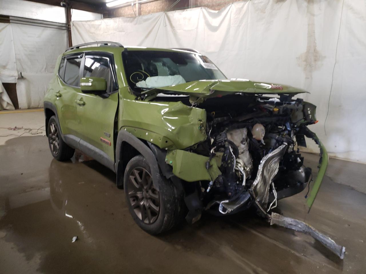 JEEP RENEGADE L 2016 with VIN ZACCJBBT8GPD18966 - Photo from auction
