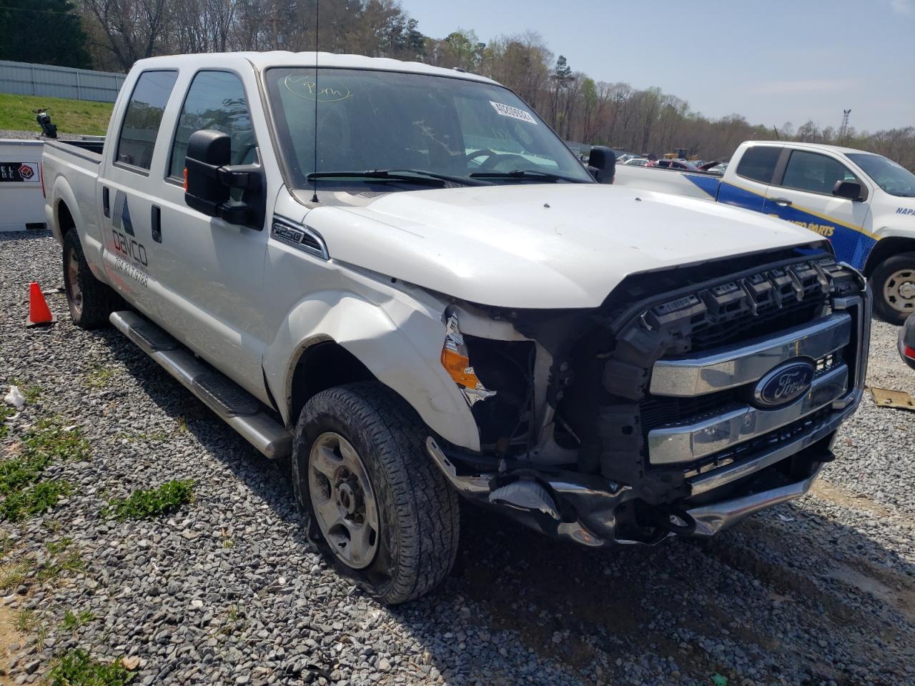 FORD F250 SUPER 2016 with VIN 1FT7W2B69GED27326 - Photo from auction