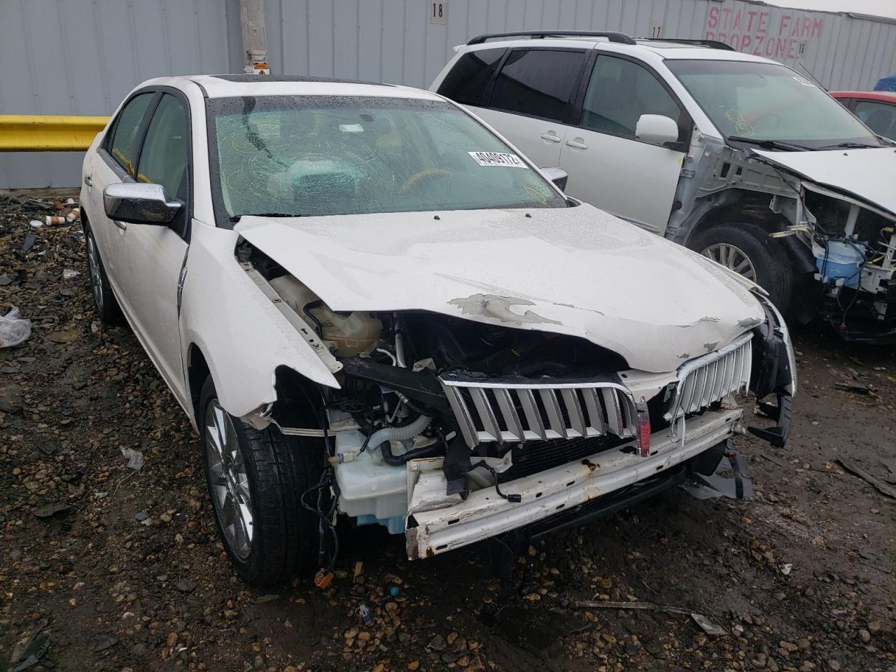 LINCOLN MKZ 2011 with VIN 3LNHL2JC6BR772127 - Photo from auction