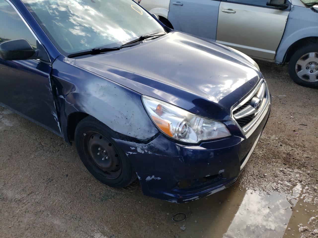 Photo 9 from auction – 2011 SUBARU LEGACY 2.5 with VIN 4S3BMCA68B3262853