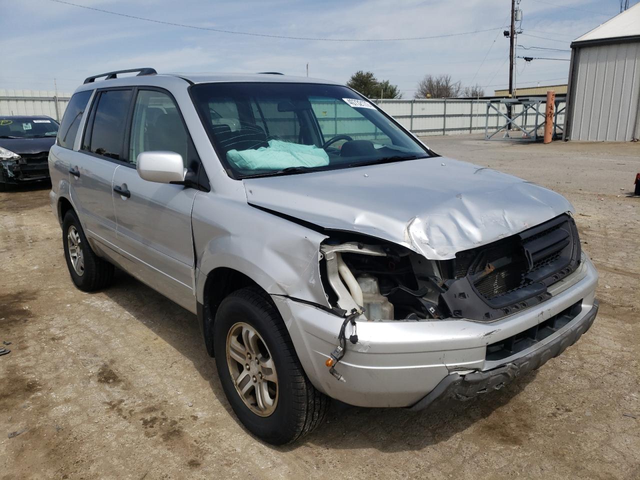 HONDA PILOT EXL 2003 with VIN 2HKYF18543H556584 - Photo from auction