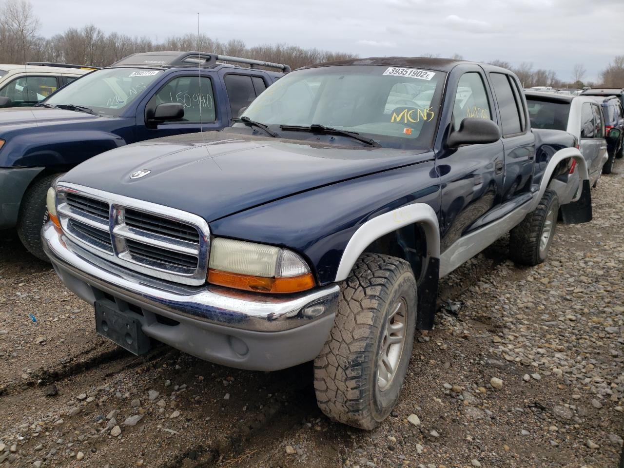 Photo 2 from auction – 2001 DODGE DAKOTA QUA with VIN 1B7HG2AN51S304645