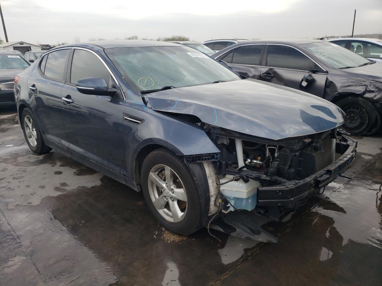 KIA OPTIMA LX 2015 with VIN KNAGM4A74F5568878 - Photo from auction