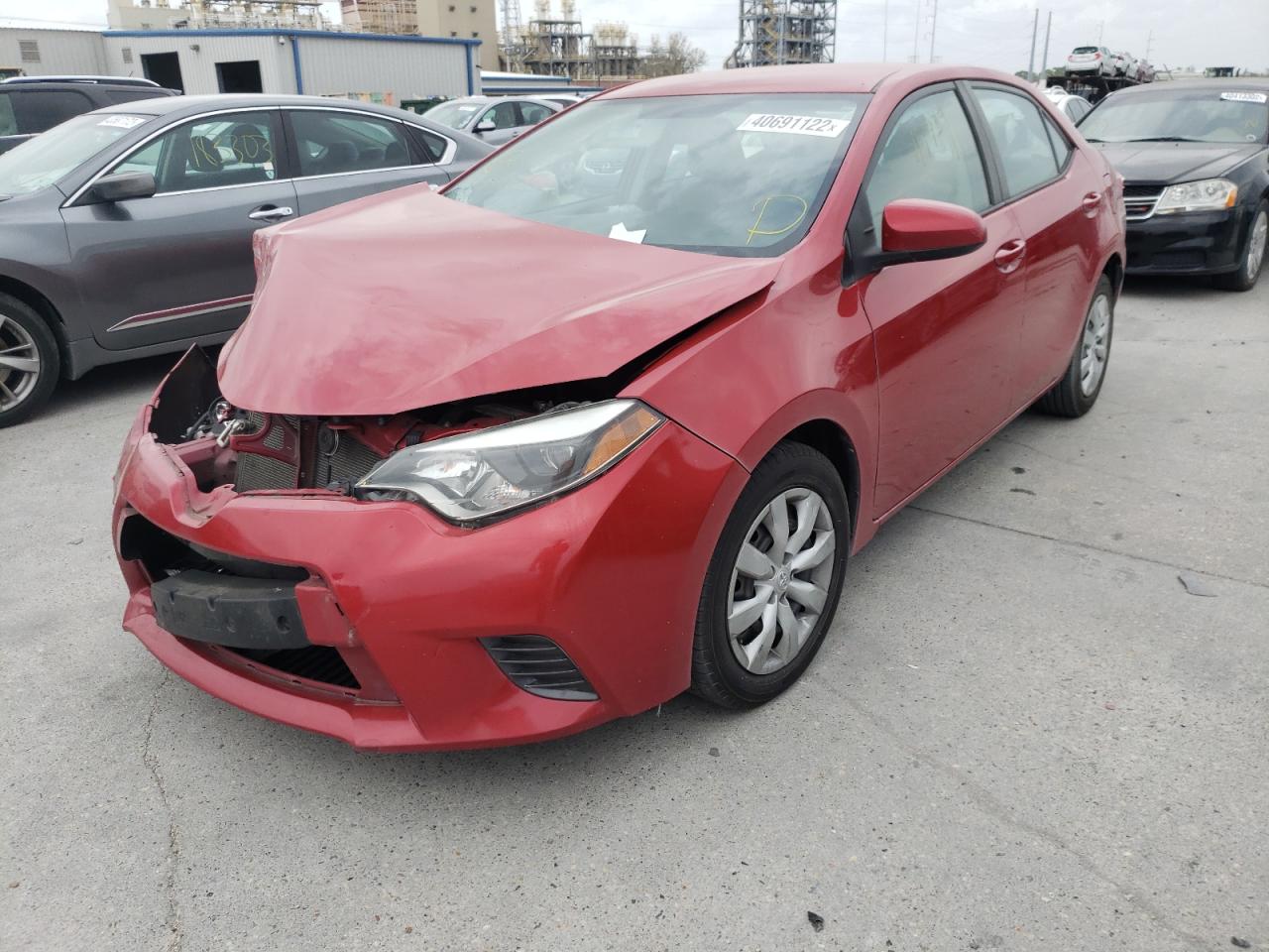 Photo 2 from auction – 2015 TOYOTA COROLLA L with VIN 2T1BURHEXFC408571