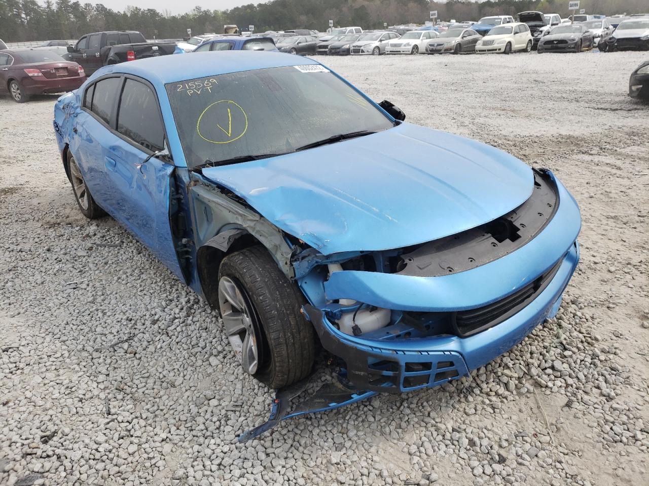DODGE CHARGER R/ 2015 with VIN 2C3CDXCT7FH916991 - Photo from auction