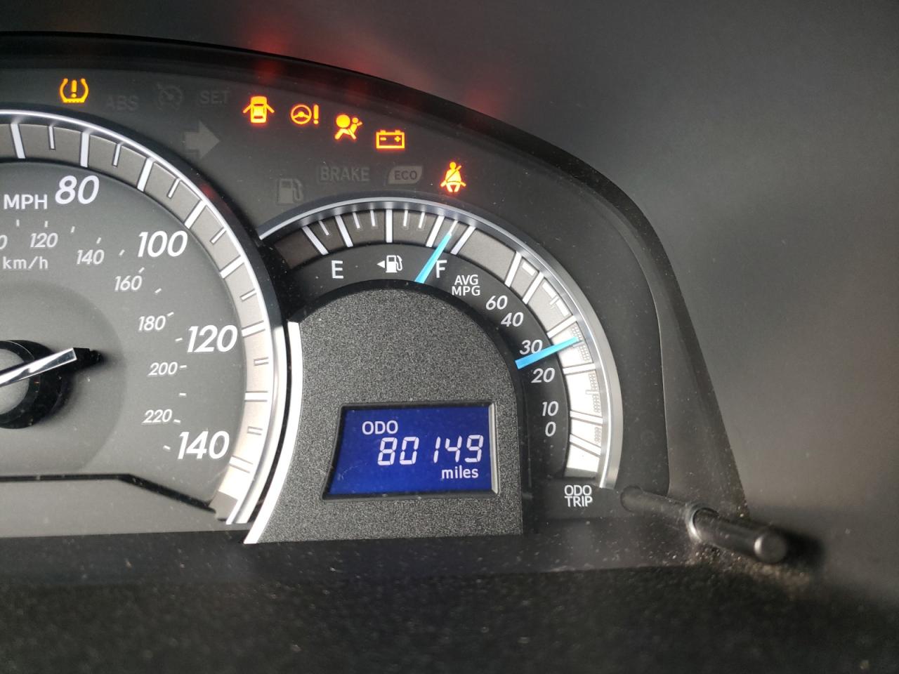 Photo 8 from auction – 2014 TOYOTA CAMRY L with VIN 4T1BF1FK7EU405130