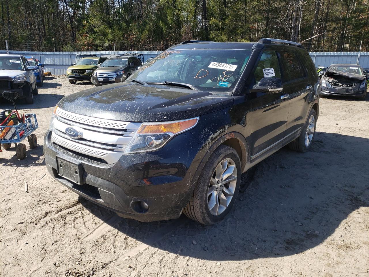 Photo 2 from auction – 2015 FORD EXPLORER X with VIN 1FM5K8D87FGA37718