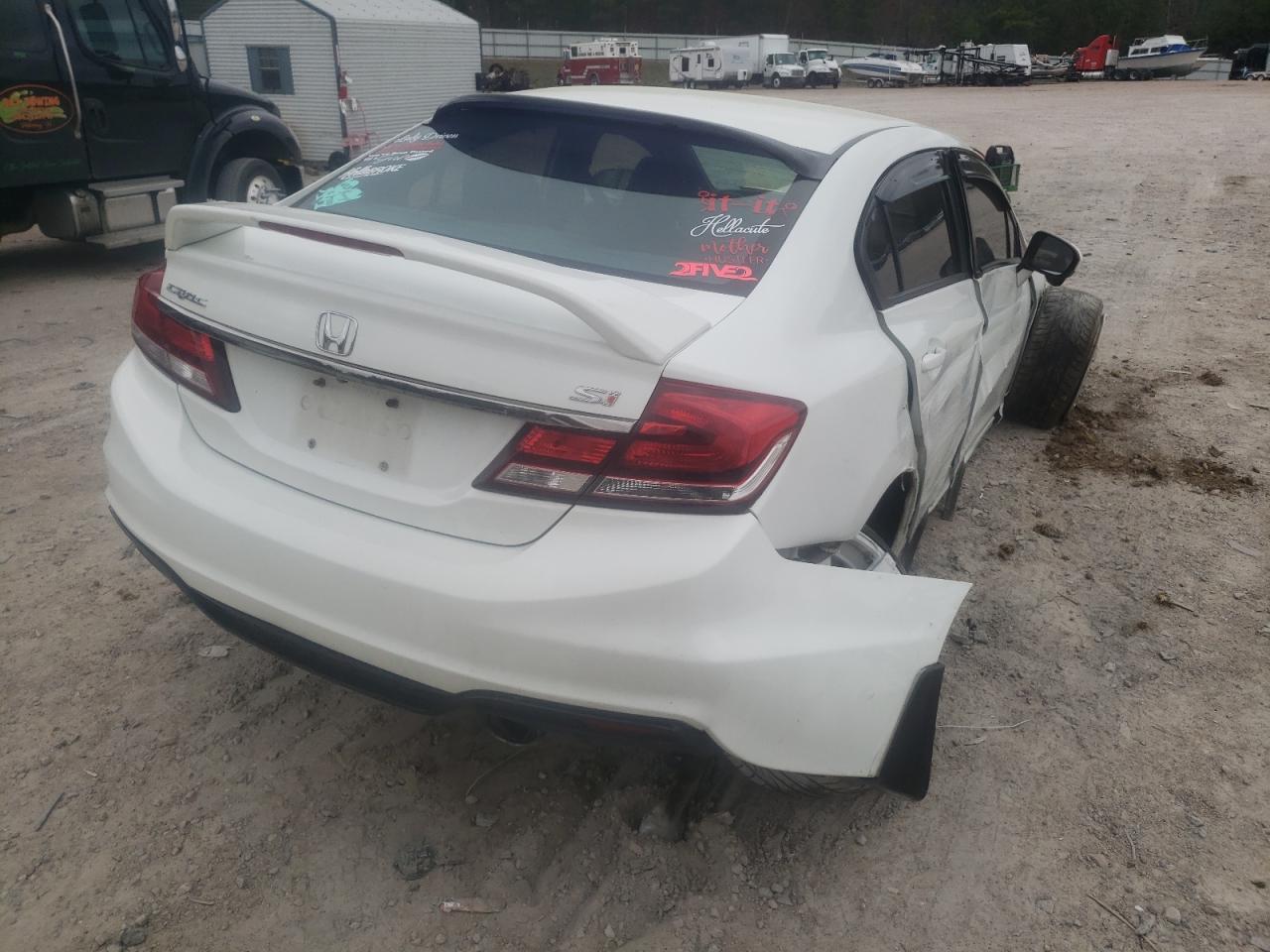 Photo 4 from auction – 2014 HONDA CIVIC SI with VIN 2HGFB6E59EH702138