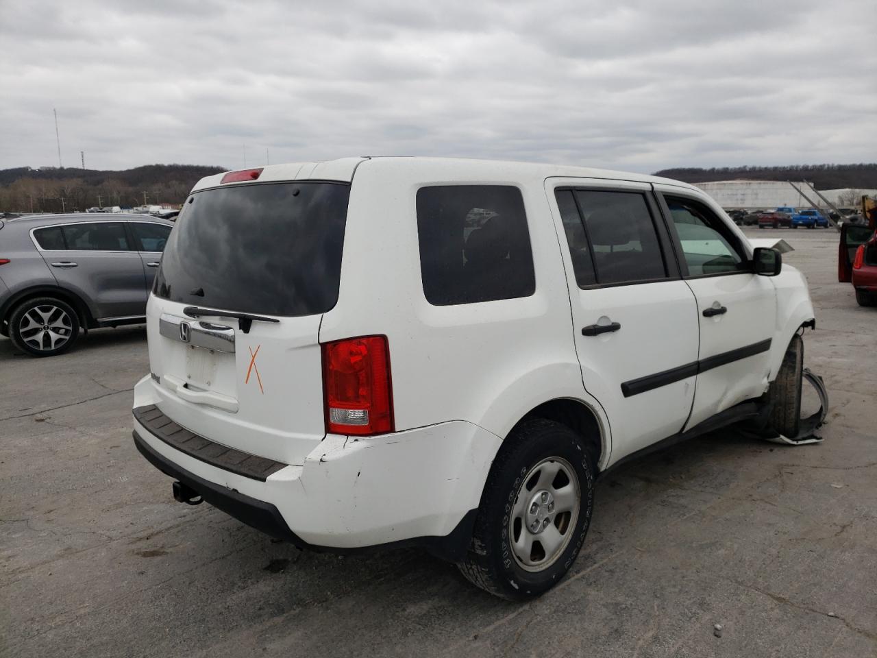 Zdjęcie 4 z aukcji – 2009 HONDA PILOT LX z VIN 5FNYF38239B014322