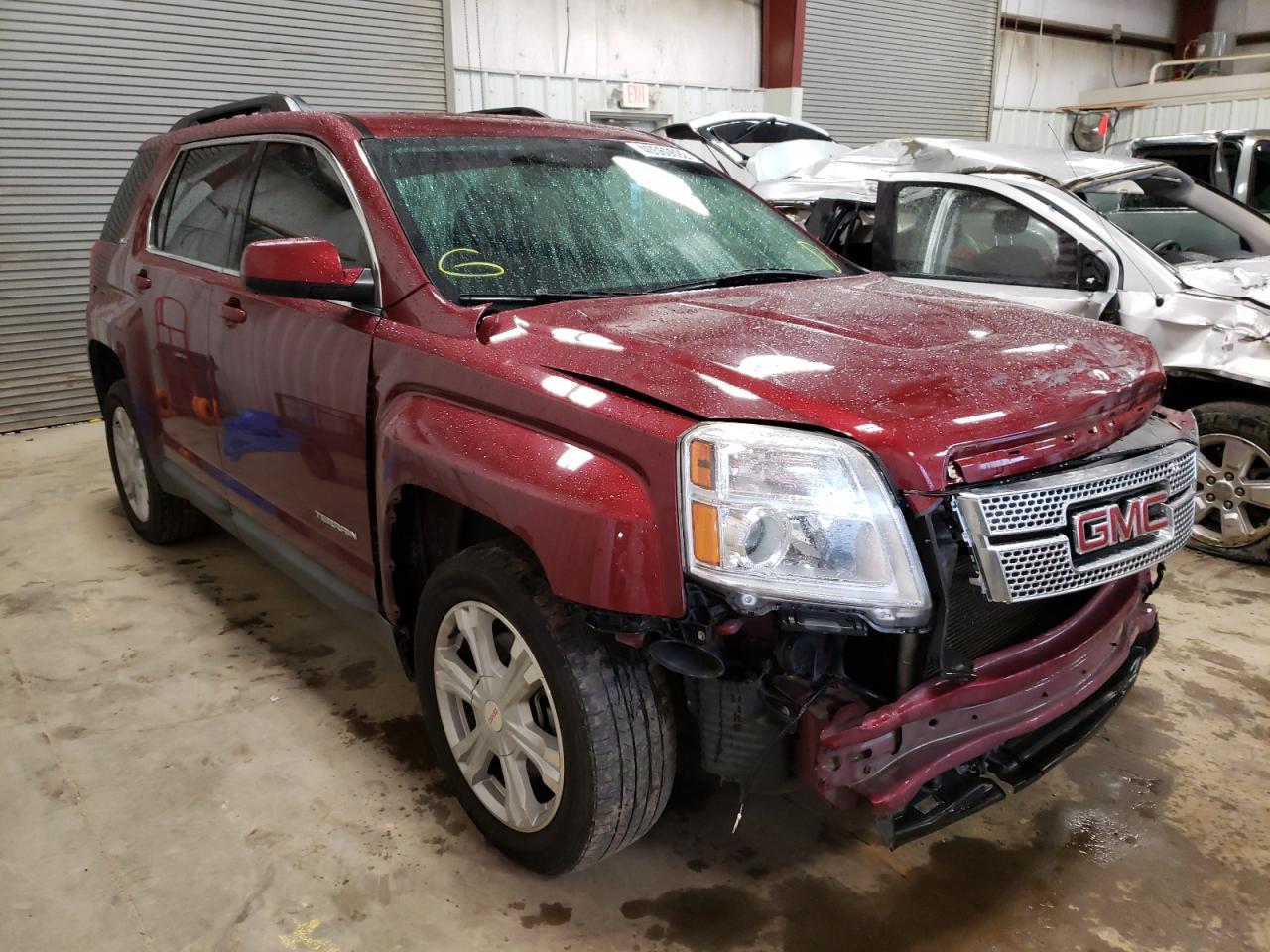 GMC TERRAIN SL 2017 with VIN 2GKFLNE30H6226323 - Photo from auction