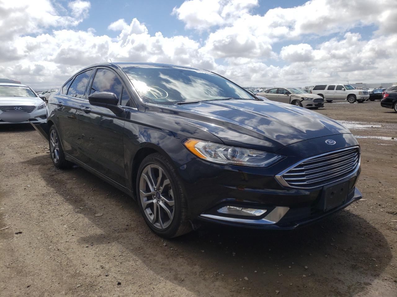 FORD FUSION S 2017 with VIN 3FA6P0G75HR397537 - Photo from auction