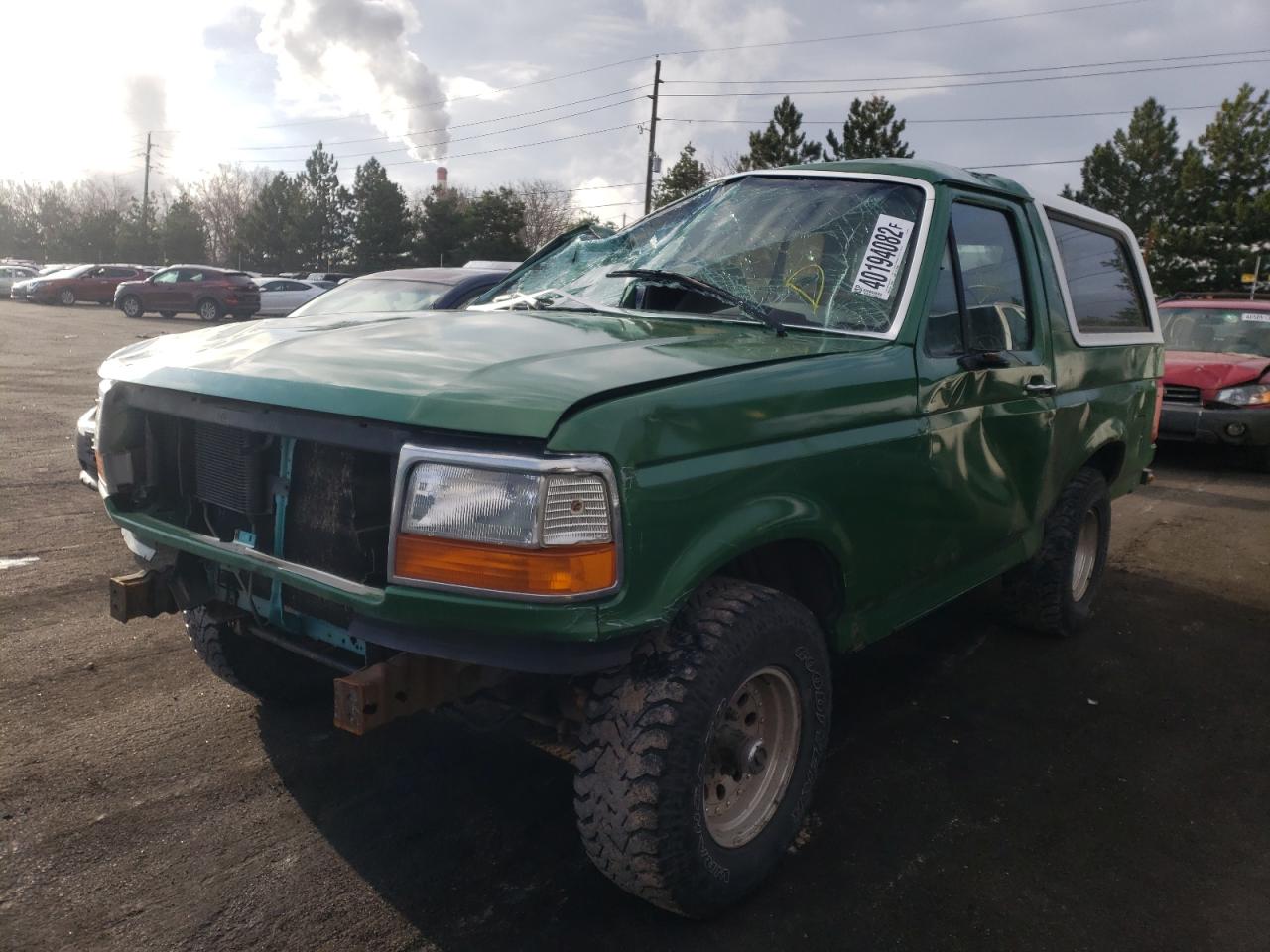 Photo 2 from auction – 1995 FORD BRONCO U10 with VIN 1FMEU15H0SLA03847