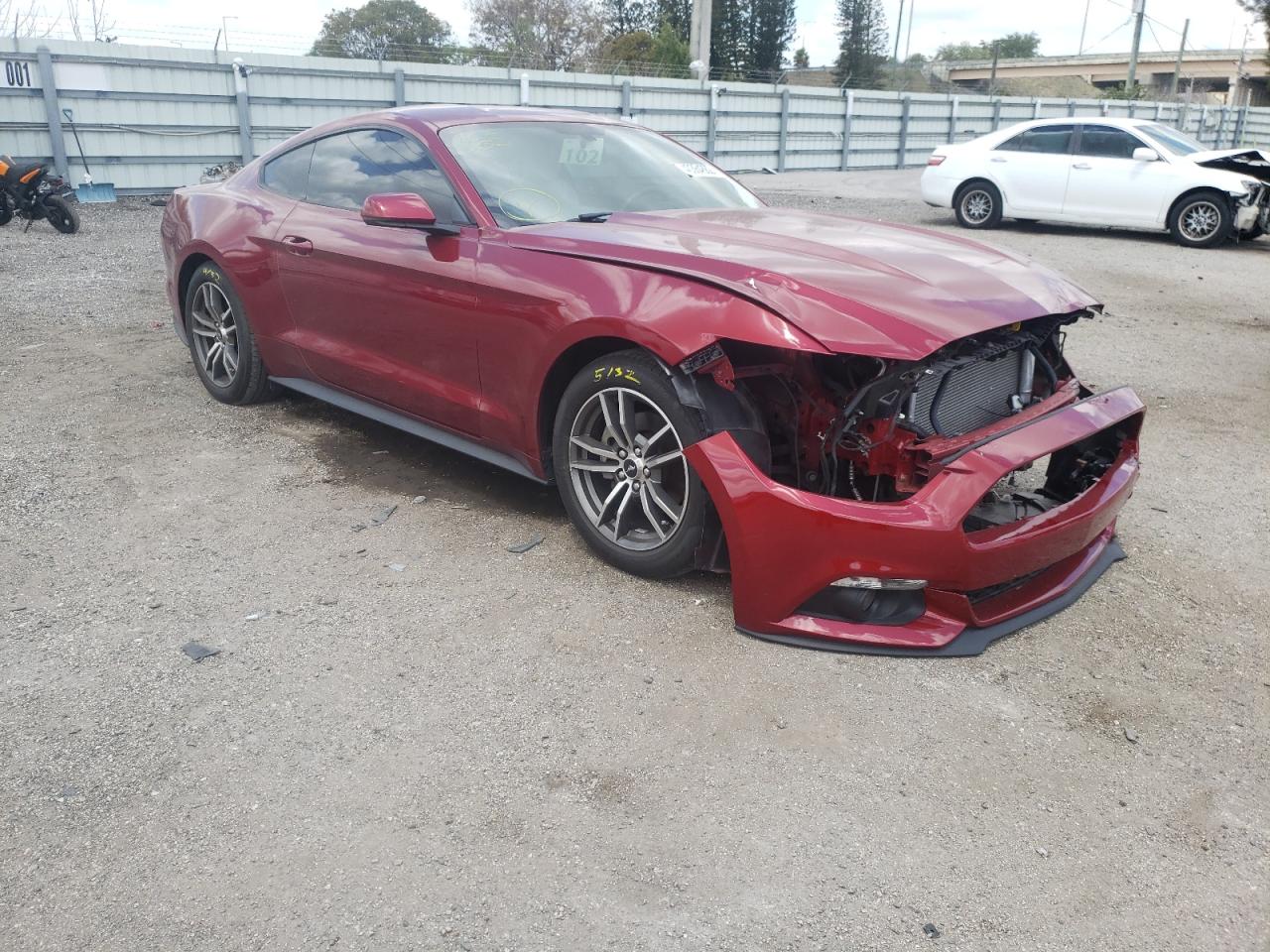 FORD MUSTANG 2016 with VIN 1FA6P8TH8G5271574 - Photo from auction