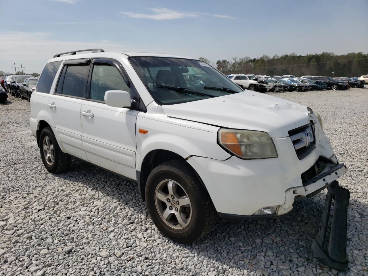 HONDA PILOT EX 2006 with VIN 5FNYF28756B044178 - Photo from auction