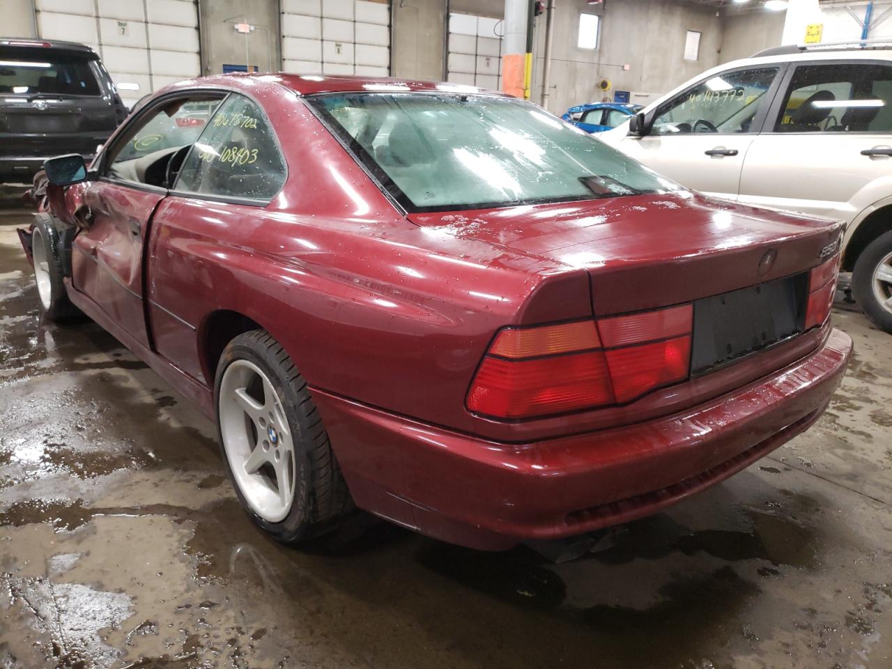 Photo 3 from auction – 1992 BMW 850 I AUTO with VIN WBAEG2310NCB74514