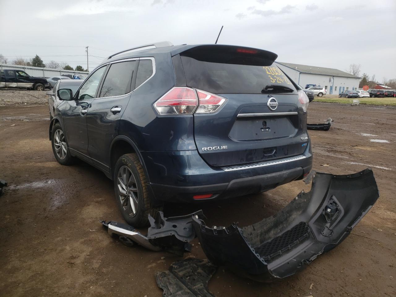 Photo 3 from auction – 2014 NISSAN ROGUE S with VIN 5N1AT2MV8EC846343