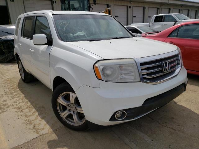 HONDA PILOT EXL 2015 with VIN 5FNYF3H59FB025850 - Photo from auction