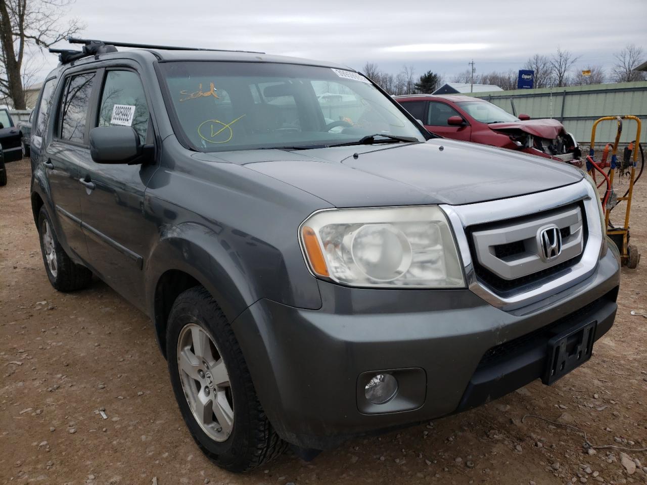 HONDA PILOT EX 2009 with VIN 5FNYF48439B000783 - Photo from auction