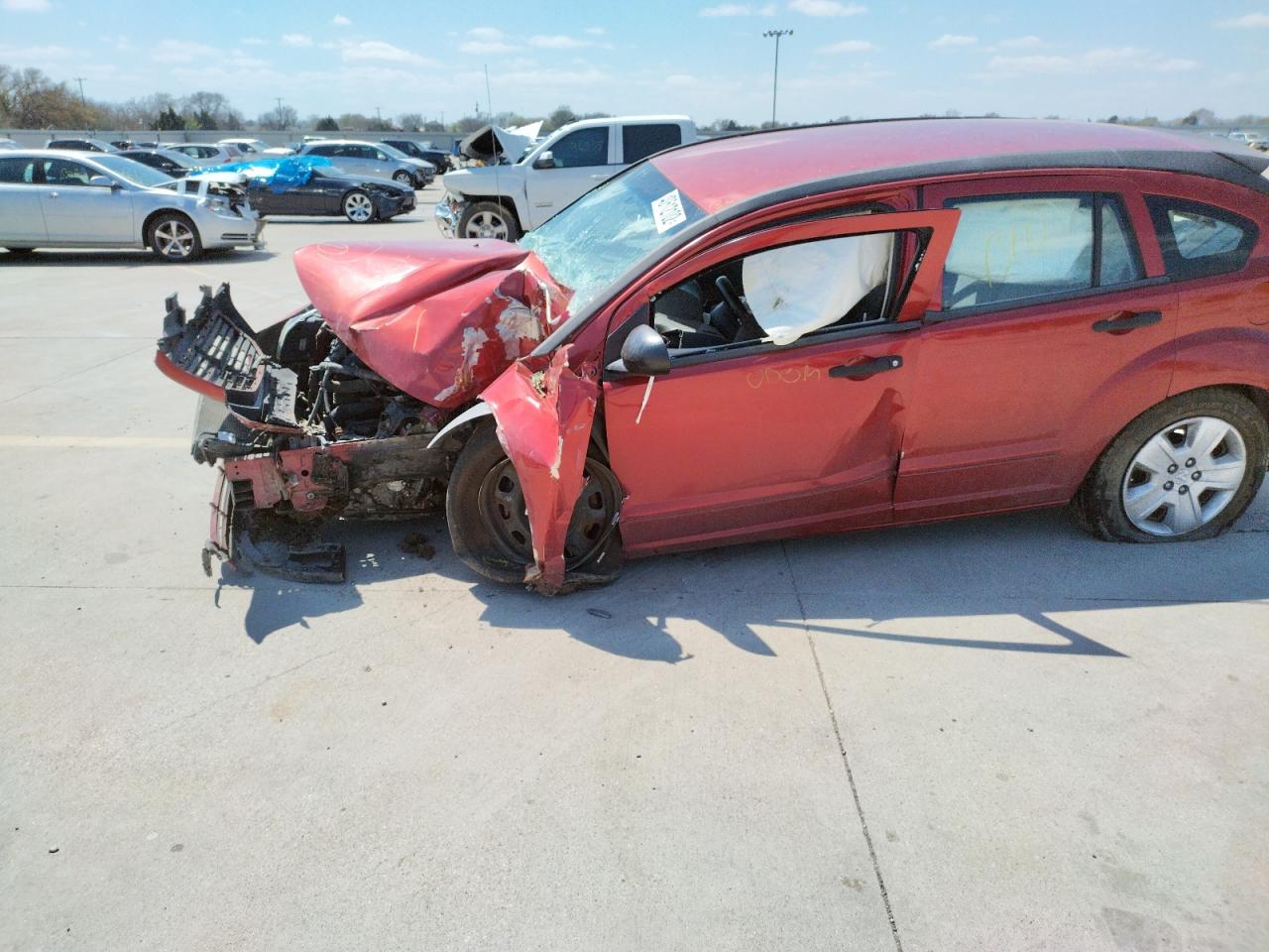 Photo 10 from auction – 2007 DODGE CALIBER SX with VIN 1B3HB48B97D109281