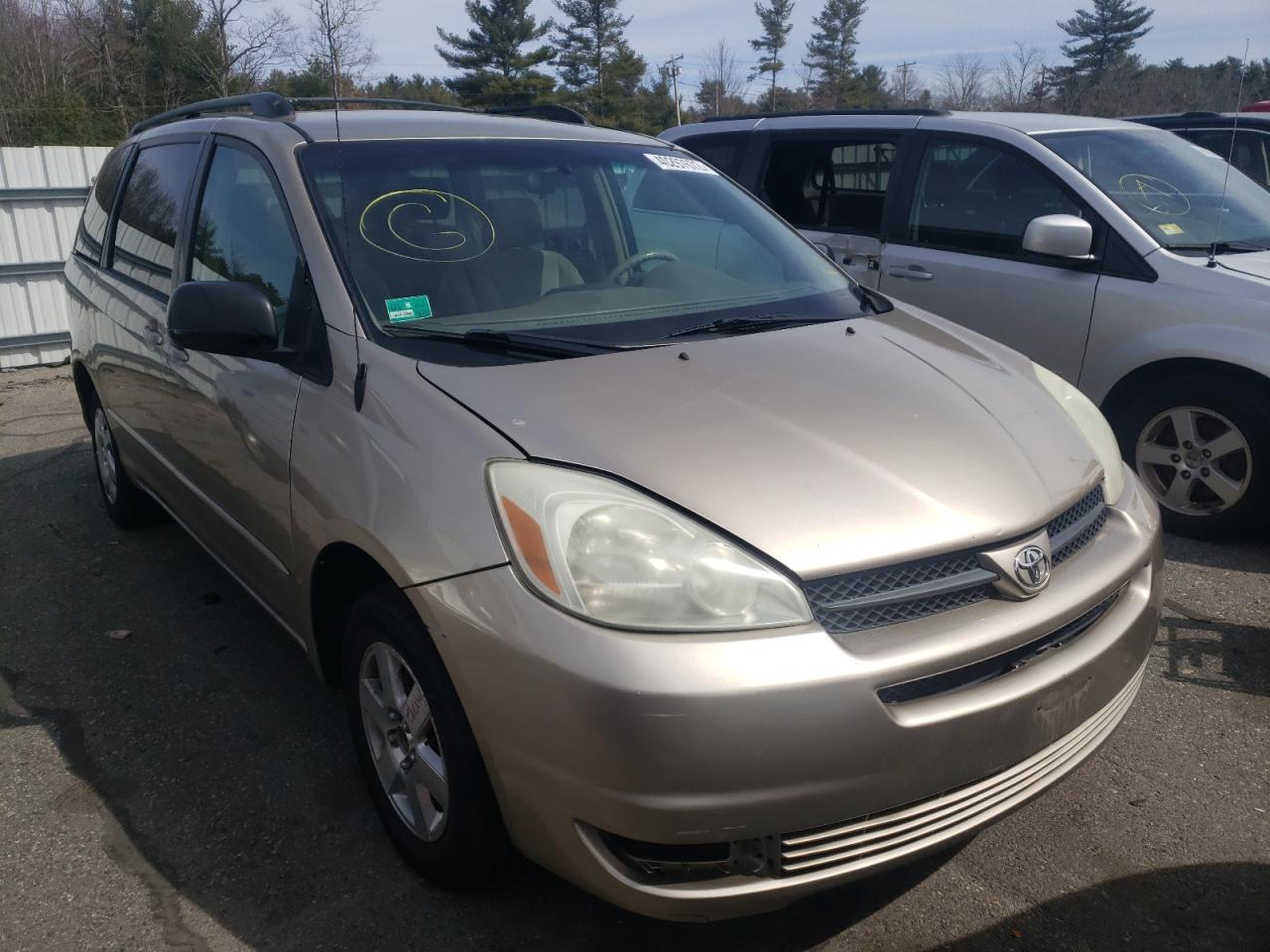 Photo 1 from auction – 2004 TOYOTA SIENNA CE with VIN 5TDZA23C94S120663