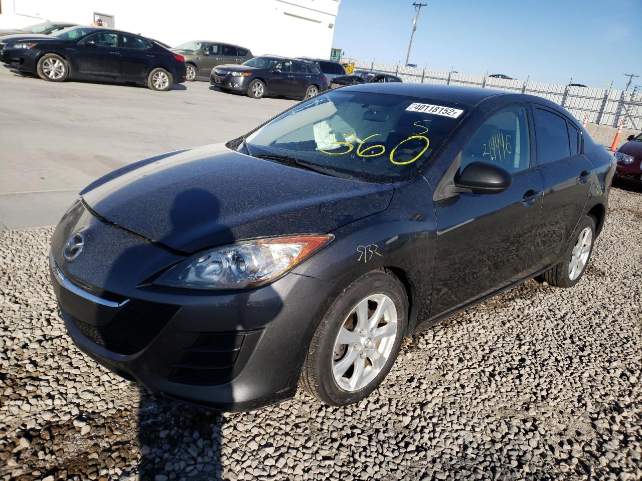Photo 2 from auction – 2010 MAZDA 3 I with VIN JM1BL1SF8A1132751