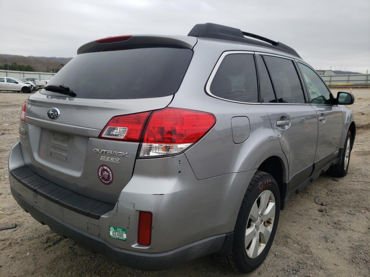 Photo 4 from auction – 2010 SUBARU OUTBACK 2. with VIN 4S4BRBCC9A1336270
